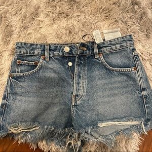Brand new ZARA high waisted shorts